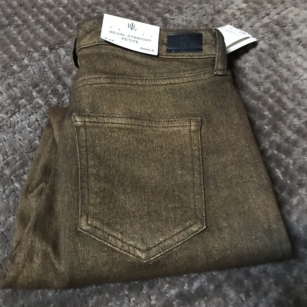 NWT! Lauren Ralph Lauren Regal Straight Ankle Jean - Picture 6 of 9